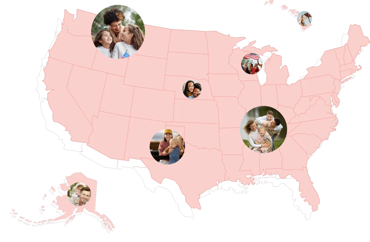 Families across the United States