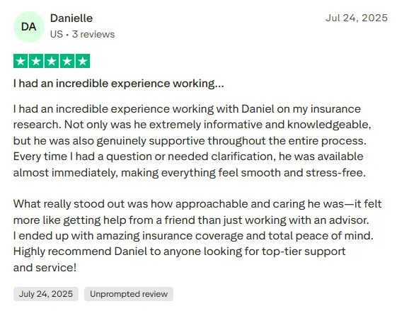 Customer review 6, reproduced from America Choice Network